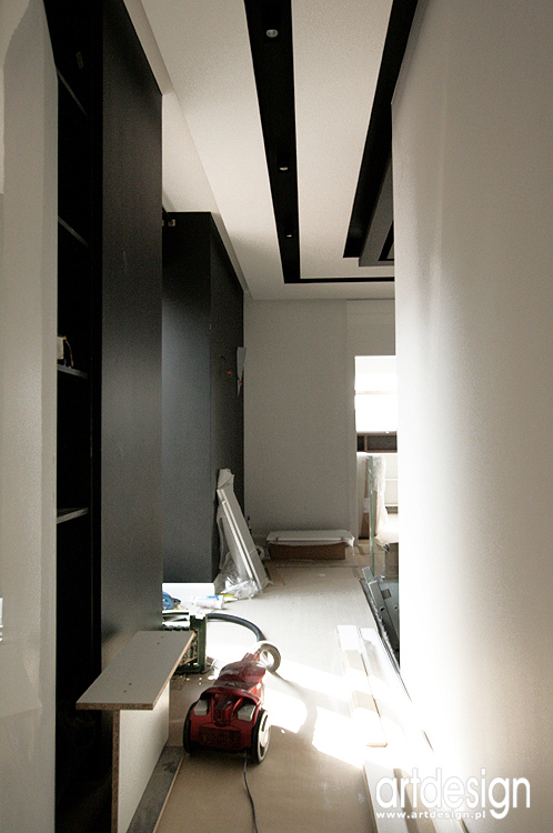 architektura wnętrza mieszkania- korytarz
