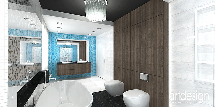 interior design - luksuowe wnętrze łazienki