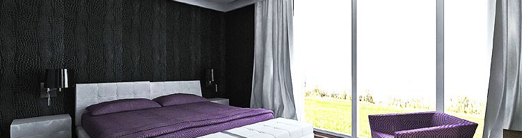 projekty wnętrza luksusowej sypialni