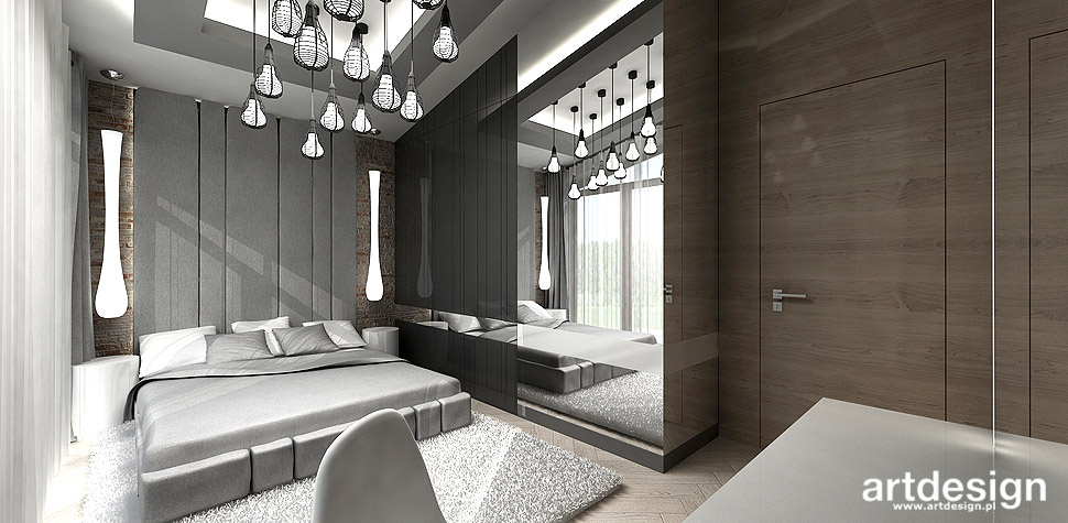 luksusowa sypialnia nowoczesny styl