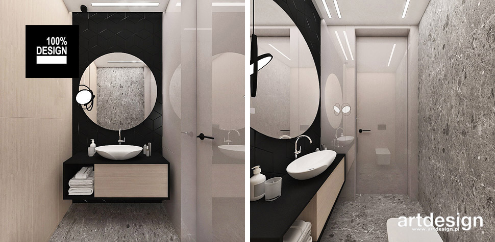nowoczesna łazienka design wnętrza