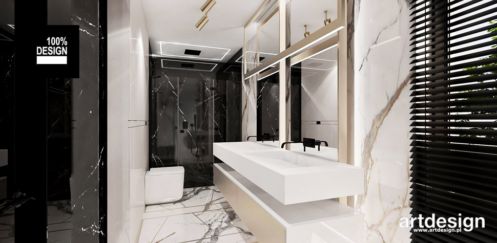 luksusowa łazienka aranżacje